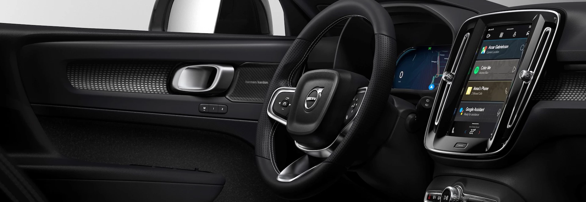 Volvo unveils new electric XC40’s Android infotainment system